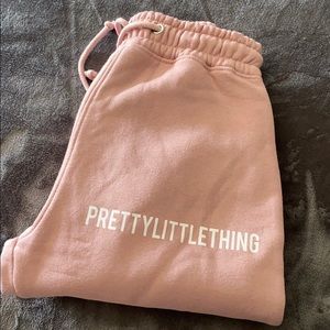 Pretty Little Thing Pink joggers